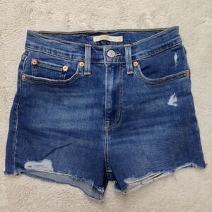 Levi's - High Rise Jean Shorts - Size 27